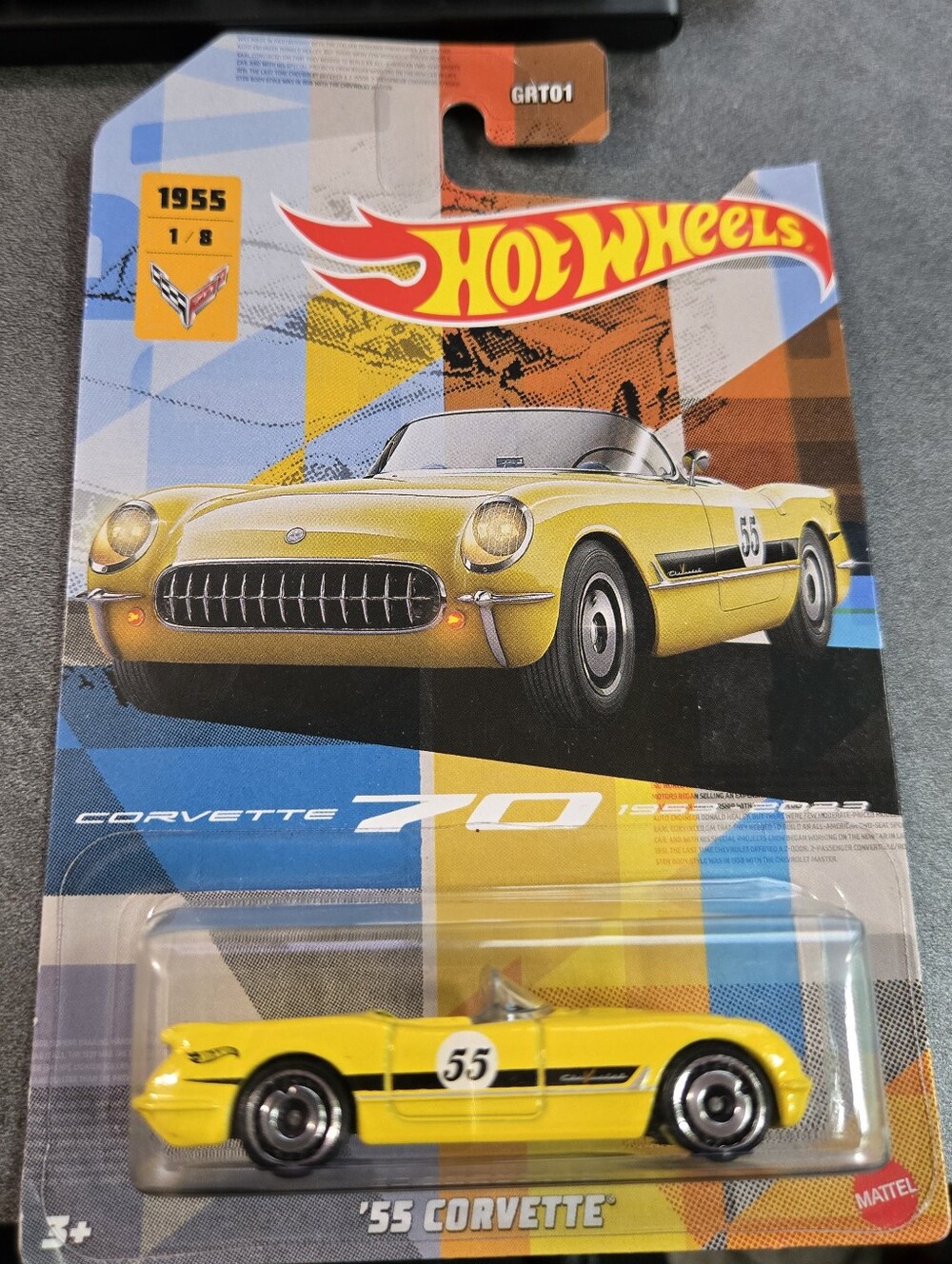 Hot Wheels '55 Corvette 70th Anniversary Edition